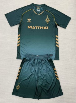 25-26 Werder Bremen Third Kids Soccer Jersey