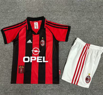 1998-1999 ACM Home Retro Kids Soccer Jersey 1998-1999 ACM Home Retro Kids Soccer Jersey