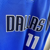 2023 Dallas Mavericks IRVING#11 Blue Top Quality Hot Pressing Kids NBA Jersey
