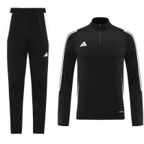 2024 AD Black Half Pull Tracksuit 2024 AD Black Half Pull Tracksuit