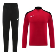 2024 NK Red Half Pull Tracksuit 