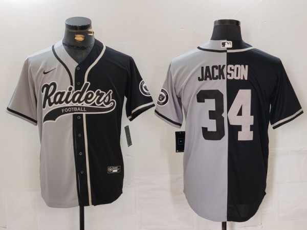 2024 MLB Las Vegas Raiders New Pattern Jersey