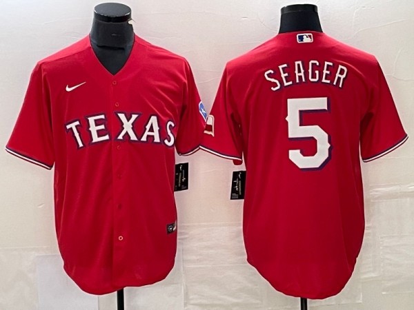 2024 MLB Texas Rangers New Pattern Jersey