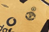 2001-2002 Man Utd 100th Centenary Long sleeves Retro Soccer Jersey