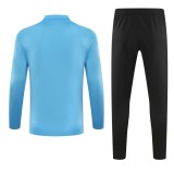 2024 NK Blue Half Pull Tracksuit 
