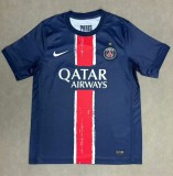 24-25 PSG Home Fans Soccer Jersey*胸前星星是刺绣