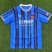 25-26 Heidenheim Away Fans Soccer Jersey
