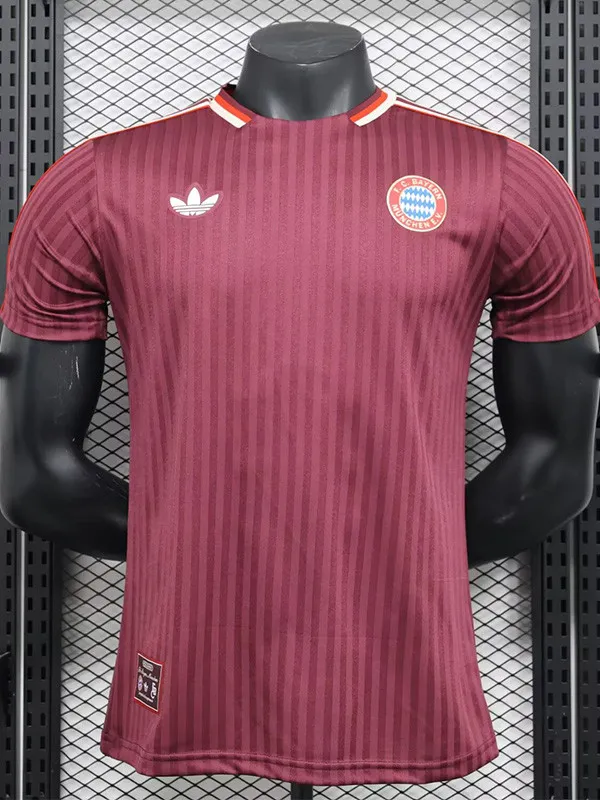 25-26 Bayern Maroon Red Special Edition Player Version Soccer Jersey