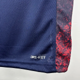 2024 Olympic Game USA JAMES # 6 Dark Blue Basketball Jersey