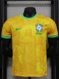 25-26 Brazil Yellow Special Edition Player Version Soccer Jersey