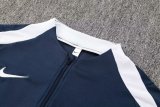 2024 NK Blue Half Pull Tracksuit 