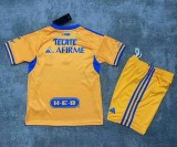 25-26 Tigres UANL Home Fans Kids Soccer Jersey