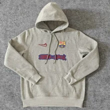 25-26 BAR Gray Hoody (加绒)彩标