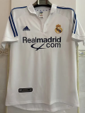2001-2002 RMA Home Retro Soccer Jersey
