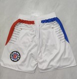 2024 Los Angeles Clippers Embroidery Top Quality NBA Pants