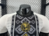 25-26 Club America White Black Player Version Soccer Jersey
