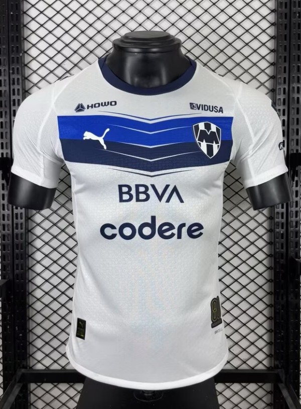 25-26 Monterrey Away Player Version Soccer Jersey