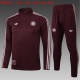 25-26 Bayern High Quality Kids Half Pull Tracksuit