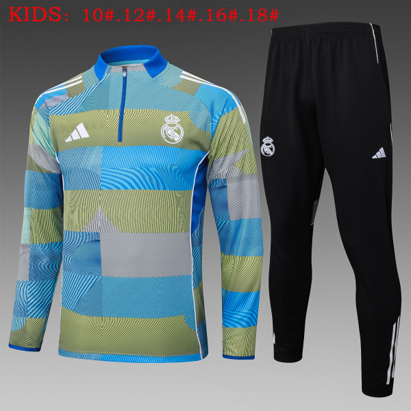 25-26 RMA High Quality Kids Half Pull Tracksuit