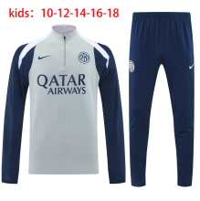 25-26 INT High Quality Kids Half Pull Tracksuit