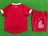 25-26 LIV Home Kids Player Version Soccer Jersey 1:1 Thai Quality (球员童装)