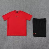 2025 NK Red Training Short Suit