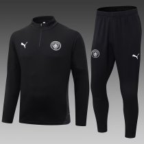 25-26 Man City High Quality Half Pull Tracksuit