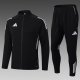 2025 AD Black Jacket Tracksuit 