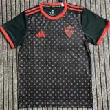 25-26 Sevilla Black Training shirts 1:1 Thai Quality