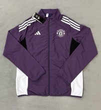 25-26 Man Utd Purple Windbreaker