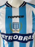 2003-2004 Racing Club Retro Soccer Jersey