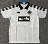 2025 AD Oasis Joint Edition #25 White Black Polo Short Sleeve