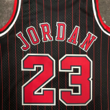1996 BULLS JORDAN #23 Black Retro Top Quality Hot Pressing NBA Jersey