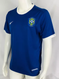 2006 Brazil Away Retro Fans Soccer Jersey