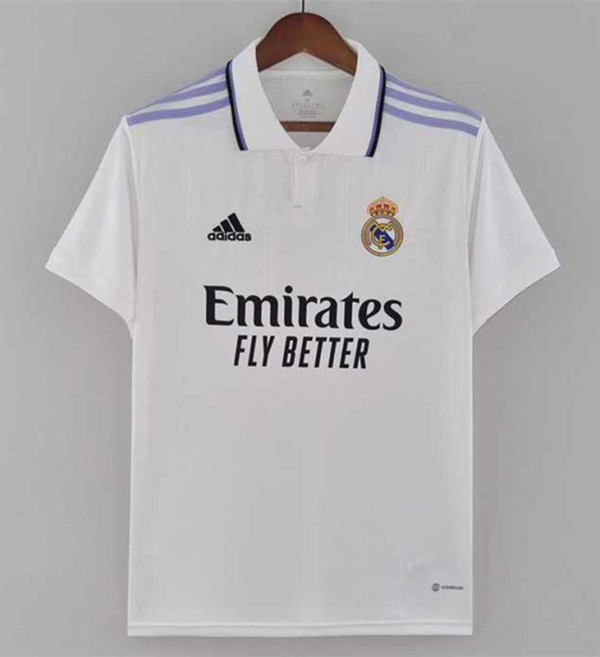 22-23 RMA Home 1:1 Fans Soccer Jersey