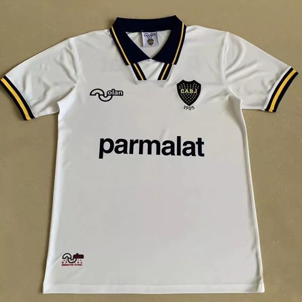 1994 Boca Juniors Away White Retro Soccer Jersey