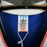 1988-1990 Man Utd Third Blue Retro Soccer Jersey