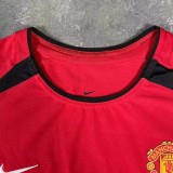 2002-2004 Man Utd Home Retro Soccer Jersey