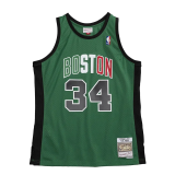CELTICS PIERCE #34 Green Italian Game Edition Top Quality Hot Pressing NBA Jersey