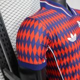 25-26 Bayern Red Blue Casual Edition Player Version Training shirts