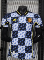 25-26 Man Utd Blue Black Special Edition Player Version Training shirts