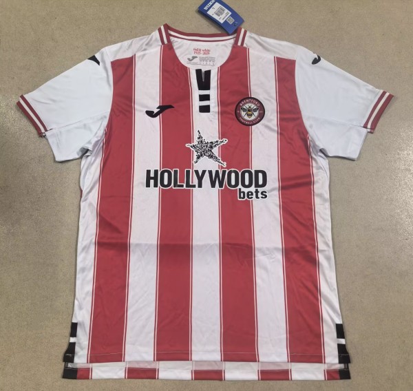 25-26 Brentford FC Home Fans Soccer Jersey