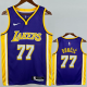 Lakers DONCIC #77 Purple Top Quality Hot Pressing NBA Jersey(V领)
