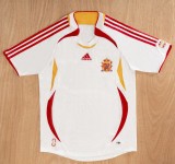2006 Spain Away Retro Soccer Jersey