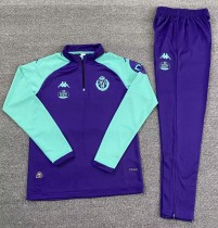 25-26 Real Valladolid High Quality Half Pull Tracksuit 25-26 Real Valladolid High Quality Half Pull Tracksuit