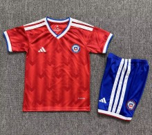 25-26 Chile Home Kids Soccer Jersey
