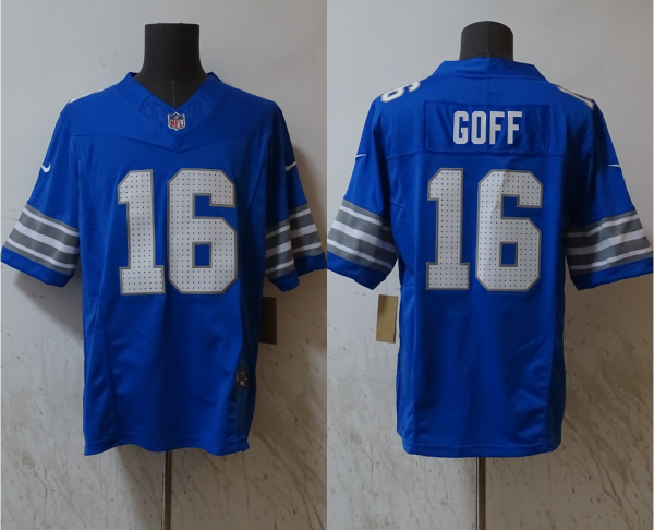 2025 NFL Lions New Pattern Jersey