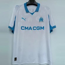 25-26 Marseille Home Fans Soccer Jersey