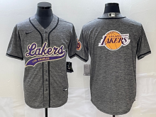 2025 MLB Los Angeles Lakers New Pattern Jersey