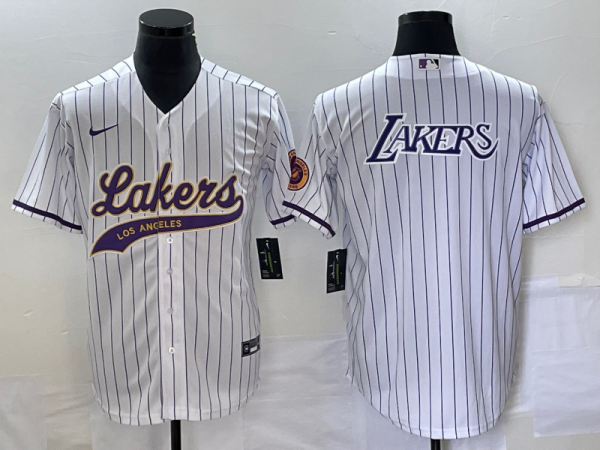 2025 MLB Los Angeles Lakers New Pattern Jersey